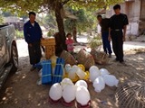 Chicken Raisning Demonstration in Nam Beng and Nam Mao Irrigation Subproject (Oudomxay)