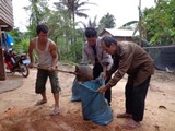 Organic fertilizer Demonstration Training in Nam Beng and Nam Mao Irrigation Subproject (Oudomxay Province)