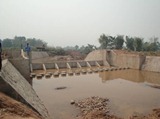 Nam Dai 5 Irrigation Weir under Construction (Mar.2013)
