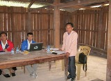 Explanation by NPMO and DCO - PBME OJT at Nam Lan subproject (February 18th 2013)