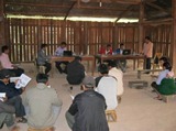 Discussion and Data Collection Practice among Participants - PBME OJT at Nam Lan subproject (February 18th 2013)