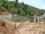 Nam Haad Irrigation Weir under construction (May. 2013)