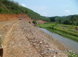 Nam Haad Irrigation Main Canal Alignment Setting-out Survey (Feb. 2013)