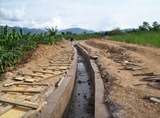 Nam Dai 5 Irrigation canal under Construction (Jun.2013)
