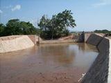 Nam Dai 6 Irrigation Weir under Construction (Jun.2013)
